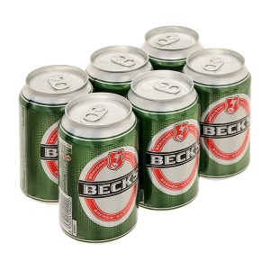 6 lon bia Beck's 330ml