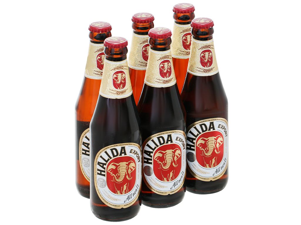 Halida 6 chai bia Halida Export 355ml giá tốt tại Bách hoá XANH