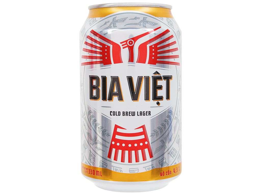 Bia Việt lon 330ml 1