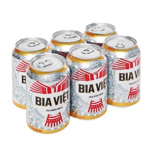 6 lon Bia Việt 330ml