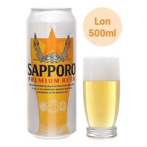 Bia Sapporo lon 500ml