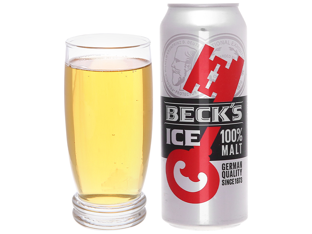 Bia Beck's Ice lon 500ml 9