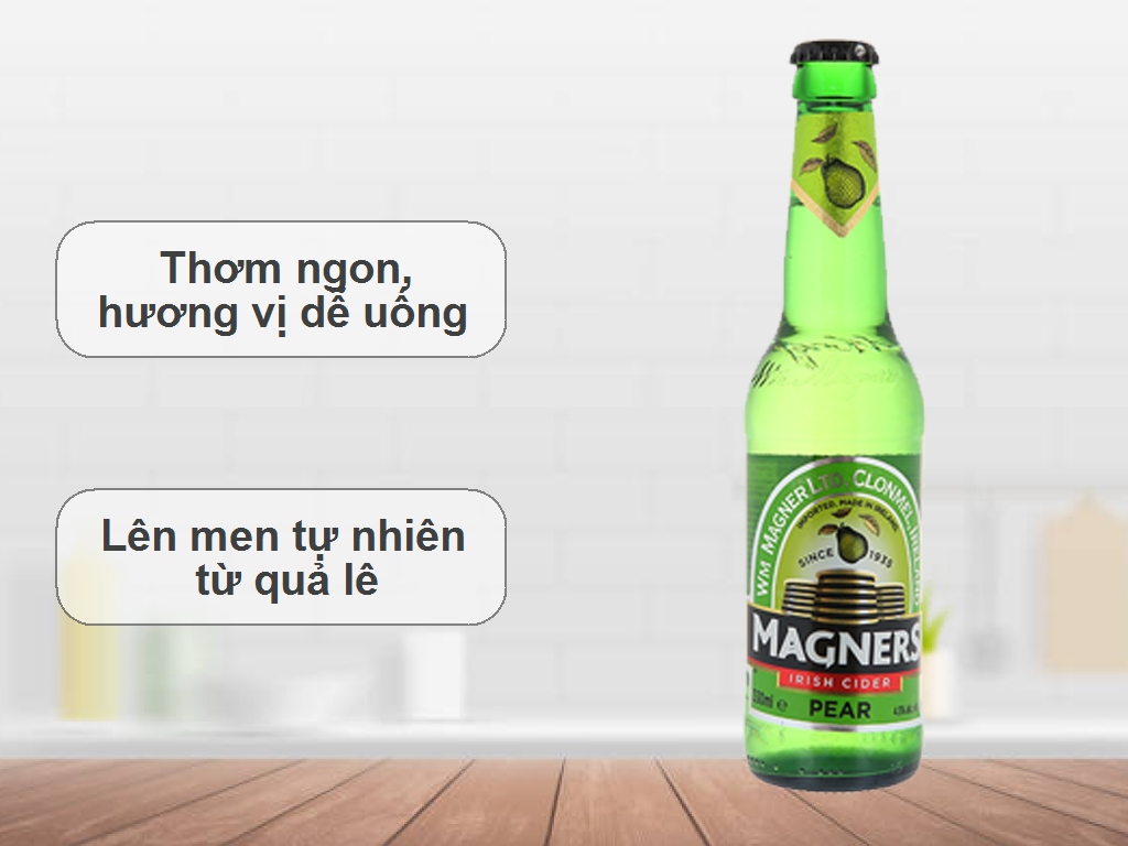 Nước có cồn Magners Pear 4.5 330ml tại Bách hóa XANH