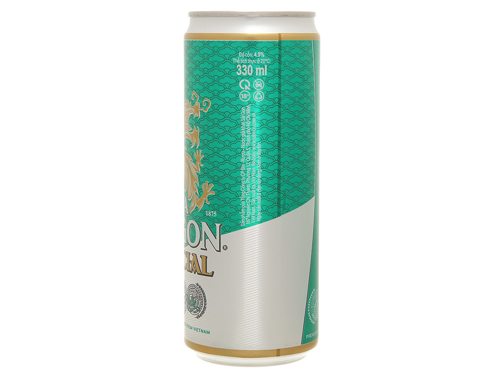 Bia Sài Gòn Special Sleek lon 330ml 3