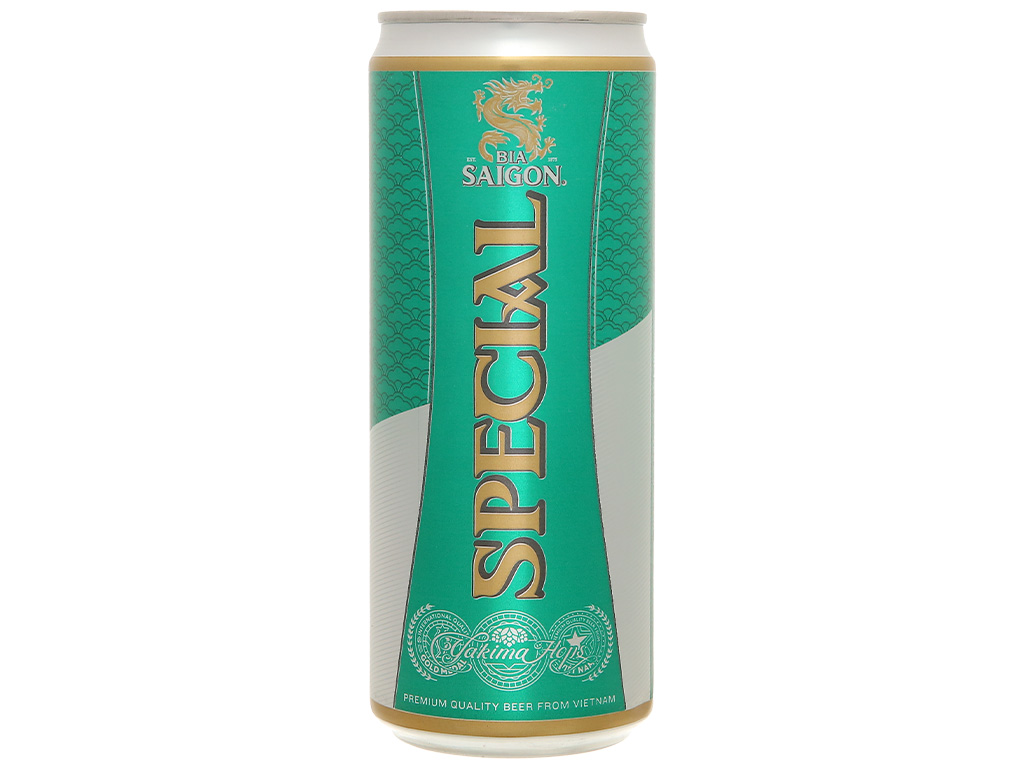 Bia Sài Gòn Special Sleek lon 330ml 4