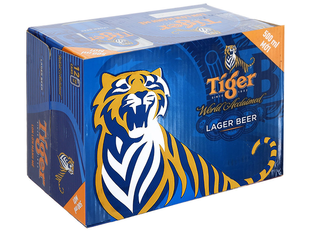 Giá bán bia tiger 500ml giá bao nhiêu trên thị trường