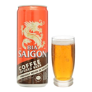 Bia Sài Gòn Coffee vị cà phê lon 330ml