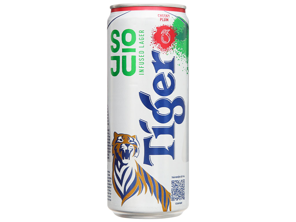 Tiger Soju Infused Lager - Cheeky Plum