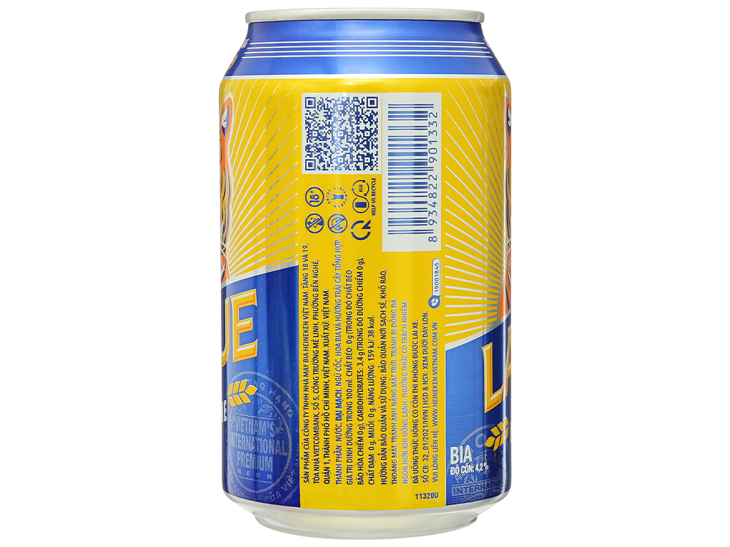 Bia Larue Xanh 330ml 7