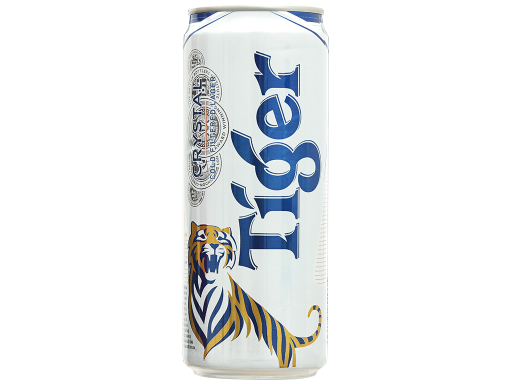 Thùng 24 lon bia Tiger Crystal 330ml 8