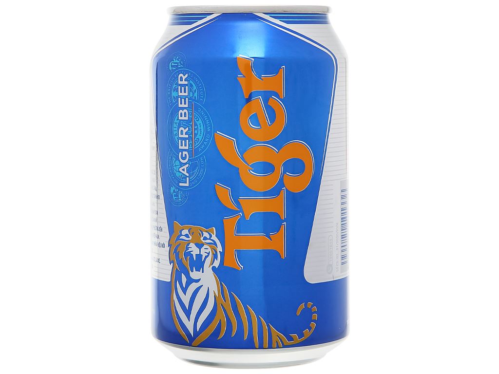 Thùng 24 lon bia Tiger 330ml 14