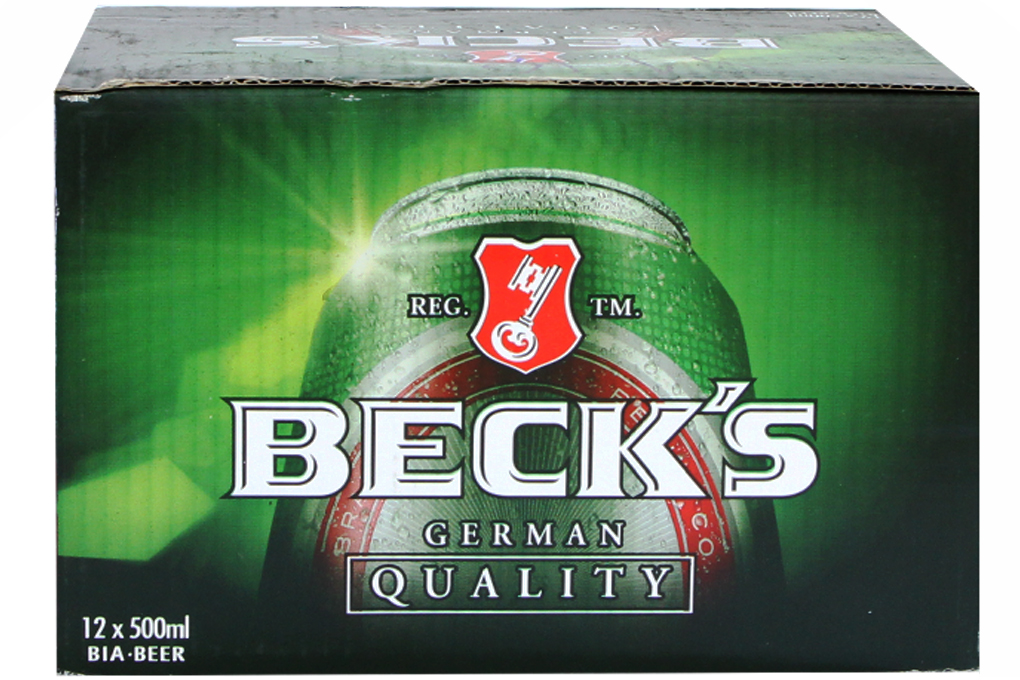 Bia Beck's lon 500ml (thùng 12 lon)
