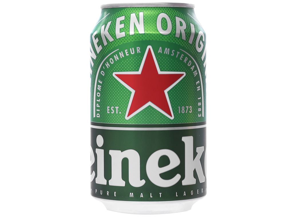 Khay 24 lon bia Heineken Sleek 330ml 1