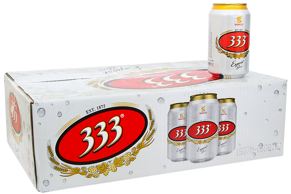 Bia 333 lon 330ml (thùng 24 lon) Bia 333 lon 330ml (thùng 24 lon)