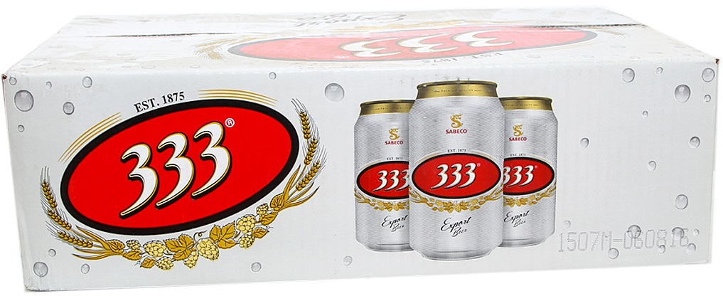 Bia 333 lon 330ml (thùng 24 lon) Bia 333 lon 330ml (thùng 24 lon)