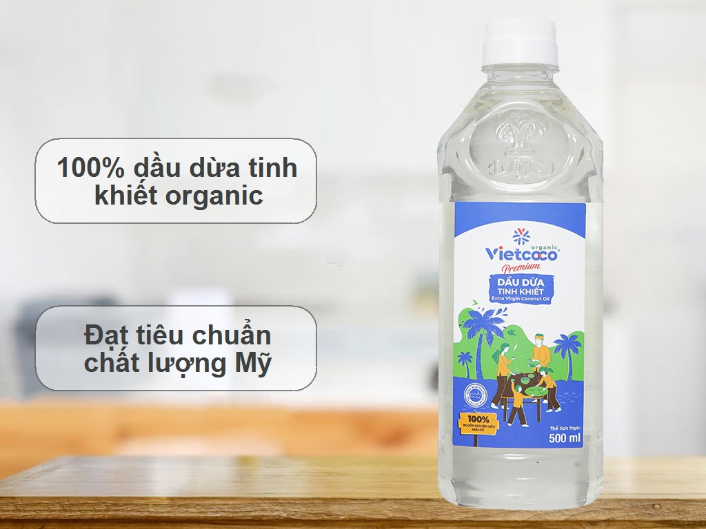 Dầu dừa Vietcoco có tác dụng làm ẩm da như thế nào?
