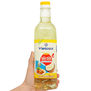 Dầu dừa tinh luyện Vietcoco chai 1 lit