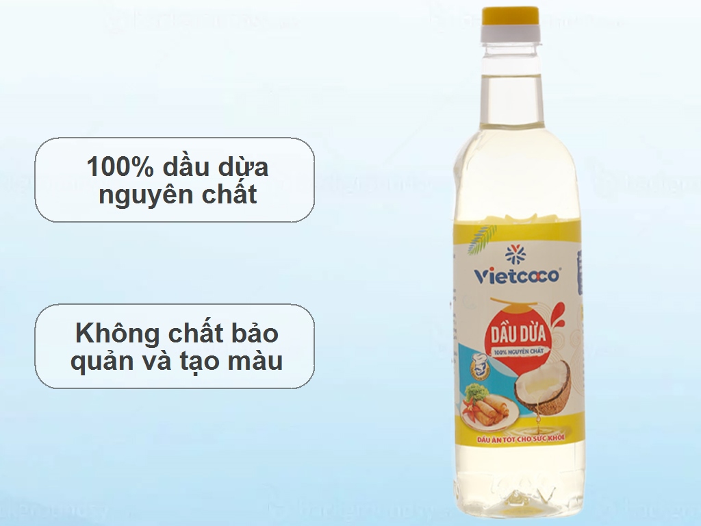 Dầu dừa Vietcoco 1 lít có giá bao nhiêu?
