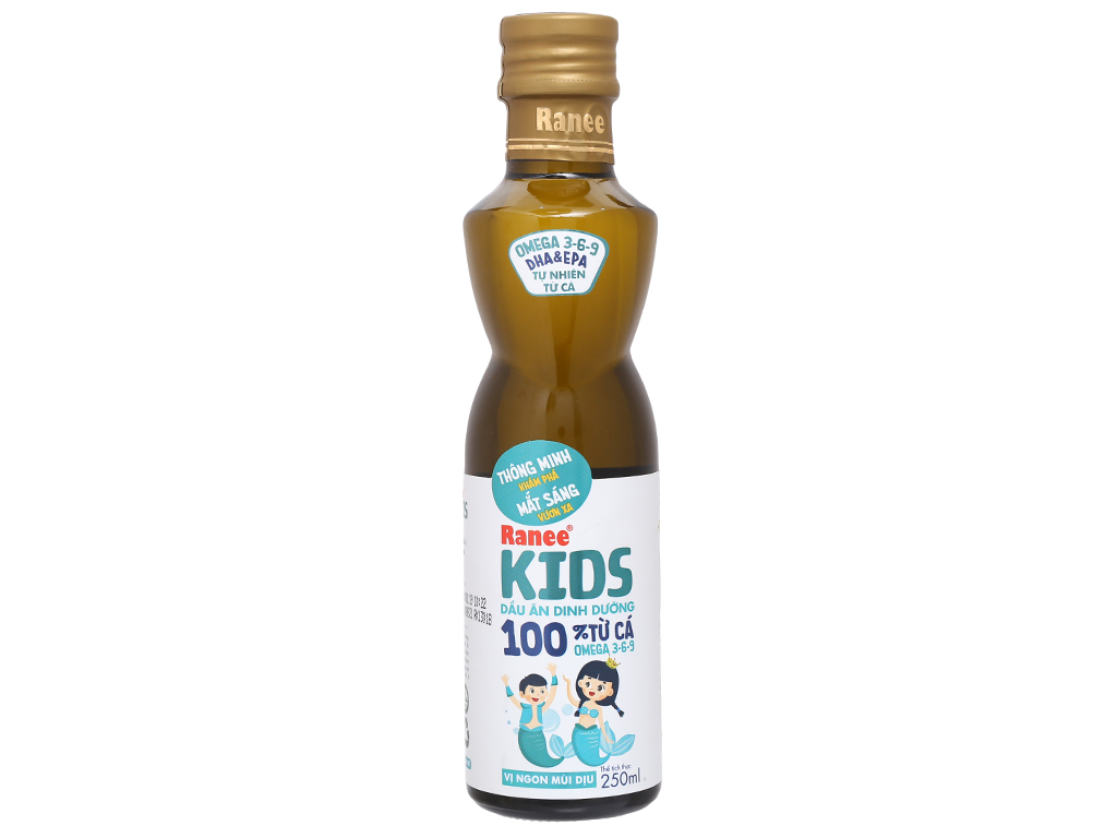 Dầu cá dinh dưỡng Ranee Kids chai 250ml 1
