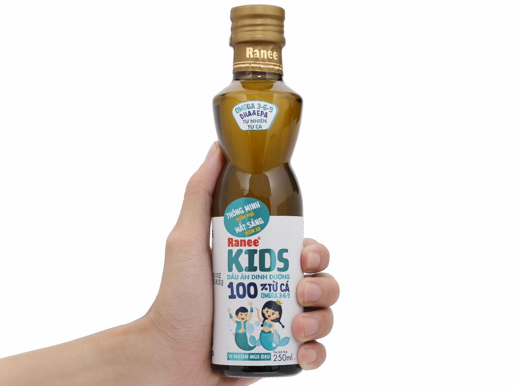 Dầu cá dinh dưỡng Ranee Kids chai 250ml 7