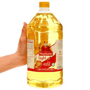Dầu ăn thượng hạng Neptune Light can 2 lít