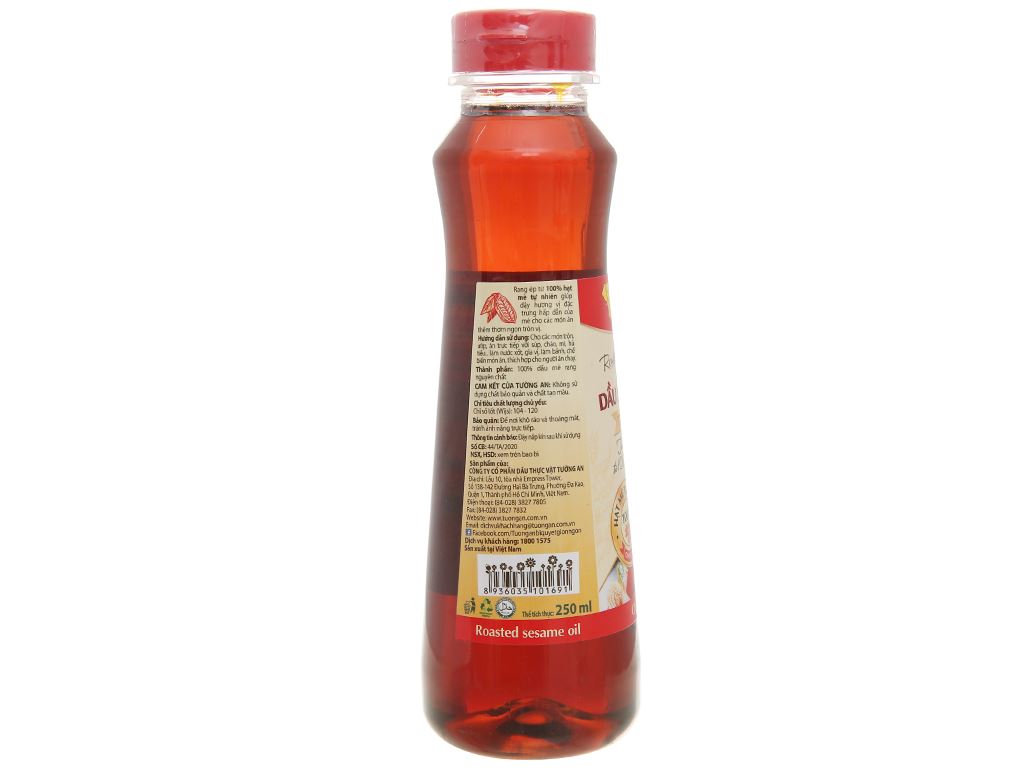 Dầu mè thơm Tường An chai 250ml 3