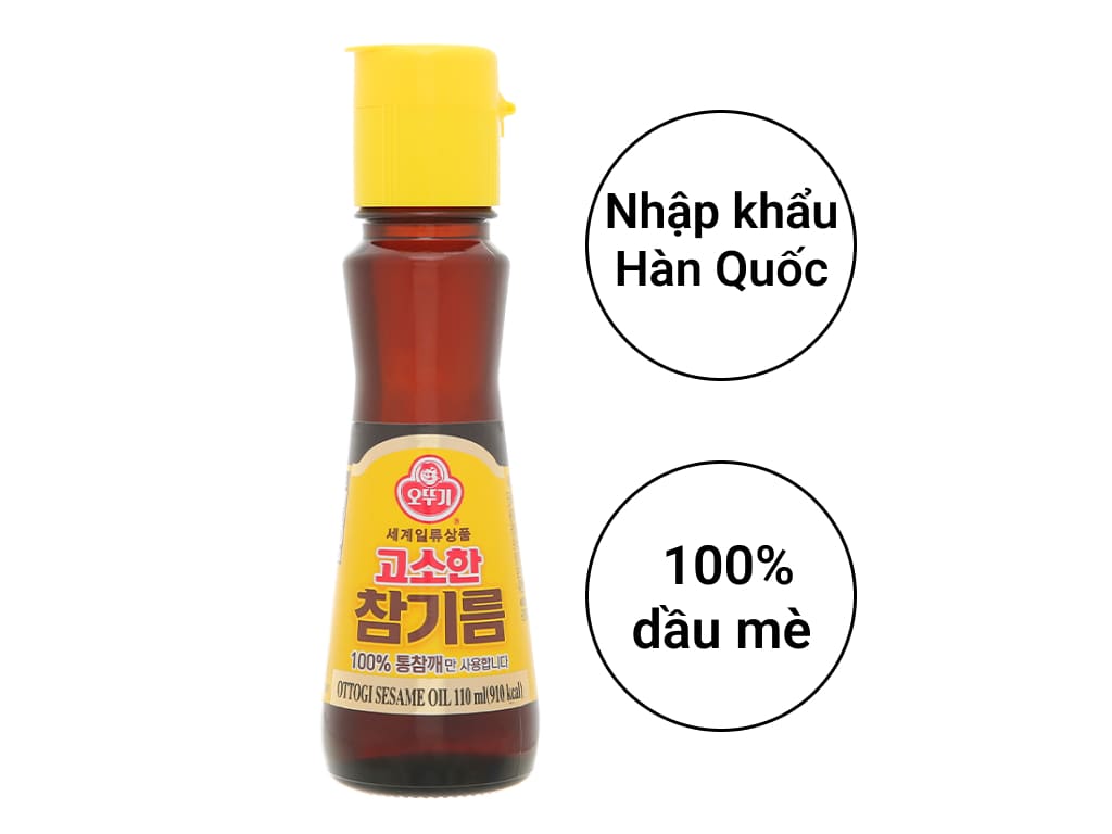 Dầu mè Ottogi chai 110ml 2