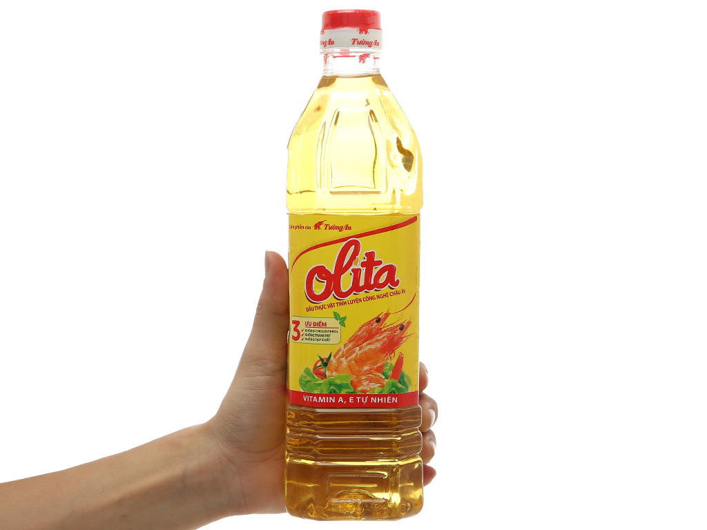 Dầu thực vật tinh luyện Olita chai 1 lít 7