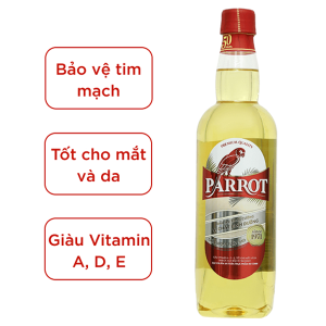 Dầu ăn dinh dưỡng Parrot chai 1 lít