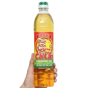 Dầu thực vật tinh luyện Cái Lân chai 1 lít