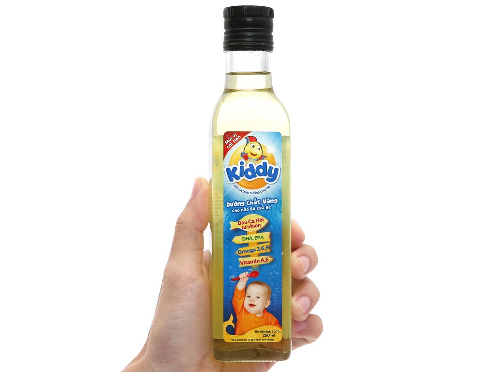 Dầu ăn dinh dưỡng cho bé Kiddy 250ml giá tốt tại Bách hoá XANH