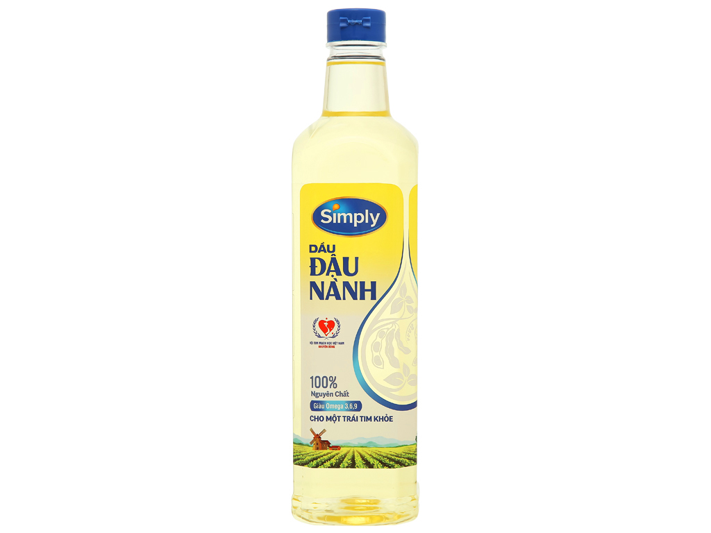 Dầu Đậu Nành Simply Chai 1 Lít Giá Tốt Tại Bách Hoá Xanh
