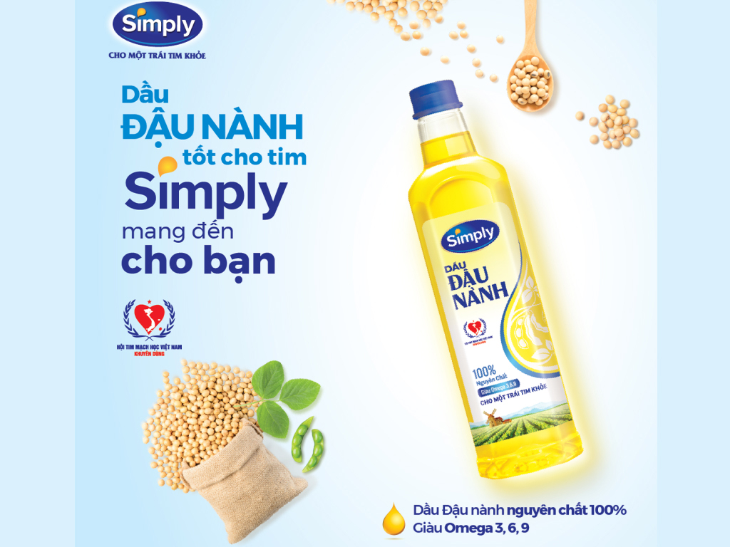 Giá dầu đậu nành Simply