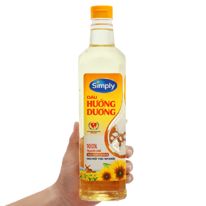 Dầu hướng dương nguyên chất Simply chai 1 lít
