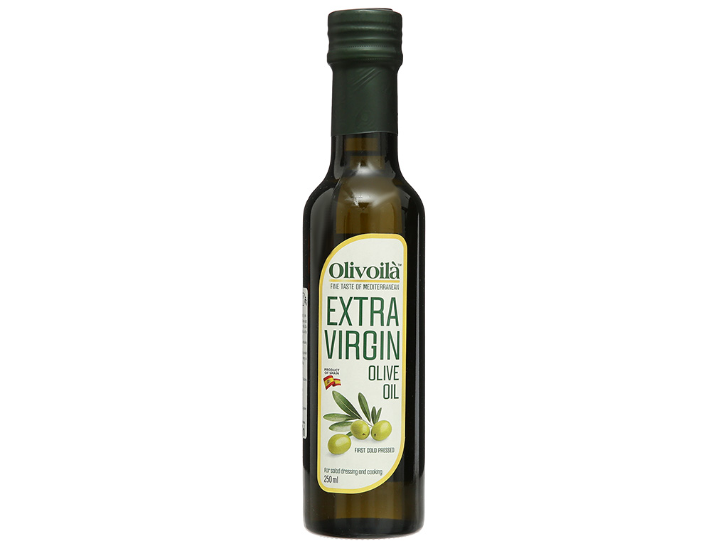 Dầu olive Olivoilà chai nhỏ 250ml giá tốt tại Bách hoá XANH
