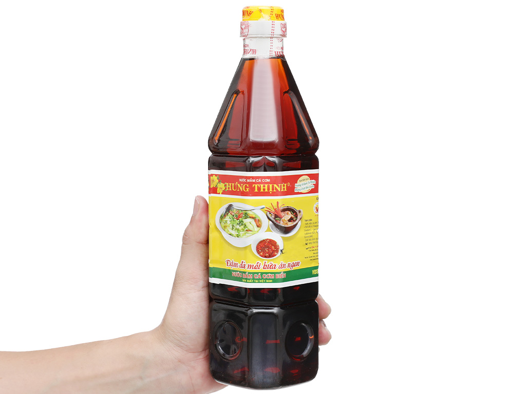 Nước mắm cá cơm loại Biển Hưng Thịnh 10 độ đạm chai 900ml 8