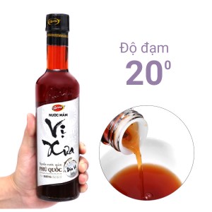 Nước mắm Vị Xưa Barona 20 độ đạm chai 500ml