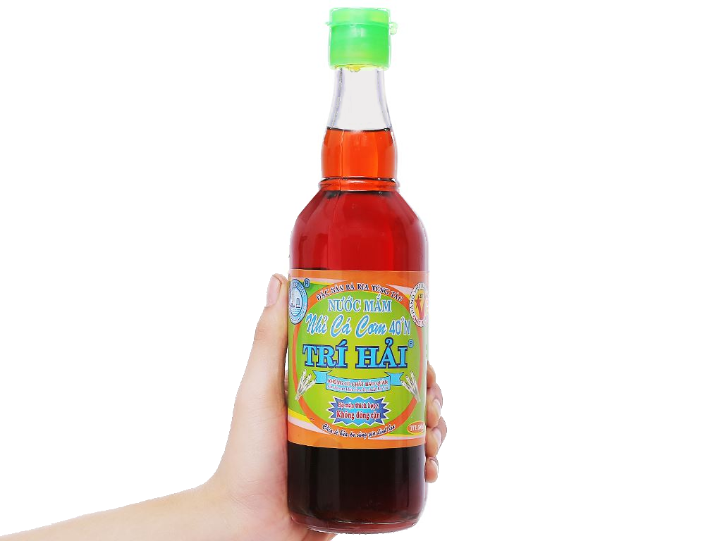 Nước mắm nhĩ cá cơm Trí Hải 40 độ đạm chai 500ml 5