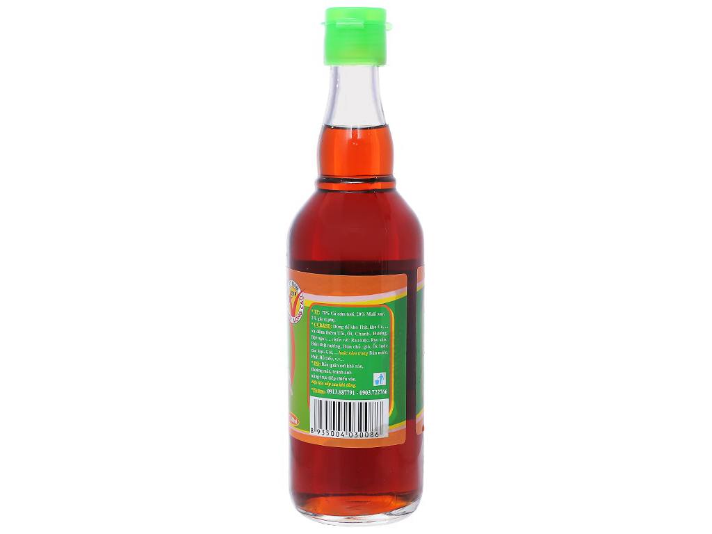 Nước mắm nhĩ cá cơm Trí Hải 40 độ đạm chai 500ml 3
