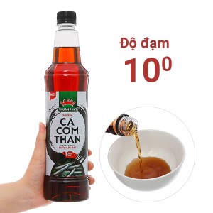 Nước mắm cá cơm than Thuận Phát 10 độ đạm chai 740ml