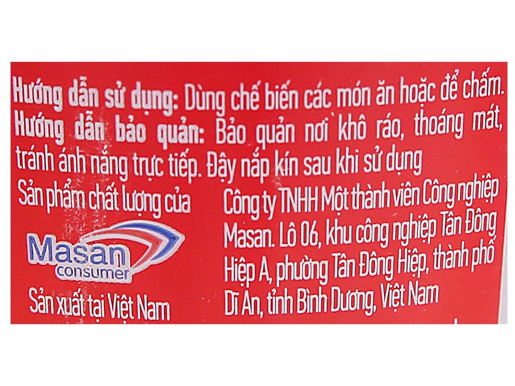 Nước mắm cá cơm Chinsu 40 độ đạm chai 500ml 4