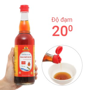 Nước mắm cá cơm Phan Thiết Mũi Né 20 độ đạm chai 500ml