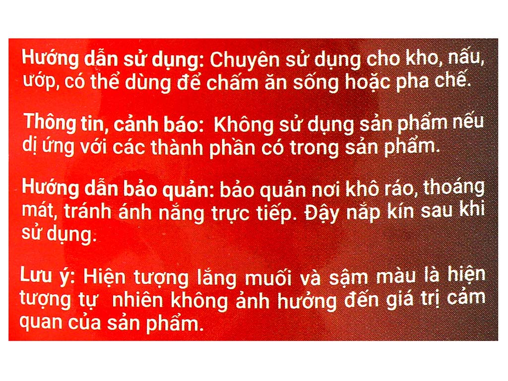 Nước chấm Đầu Bếp Tôm can 1,95 lít 4