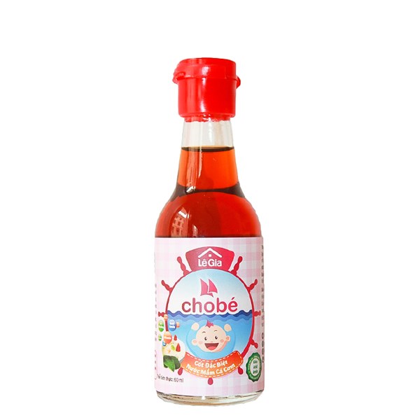 Nước Mắm Lê Gia Ăn Dặm Cho Bé 35°N Chai 60 Ml (Từ 6 Tháng)