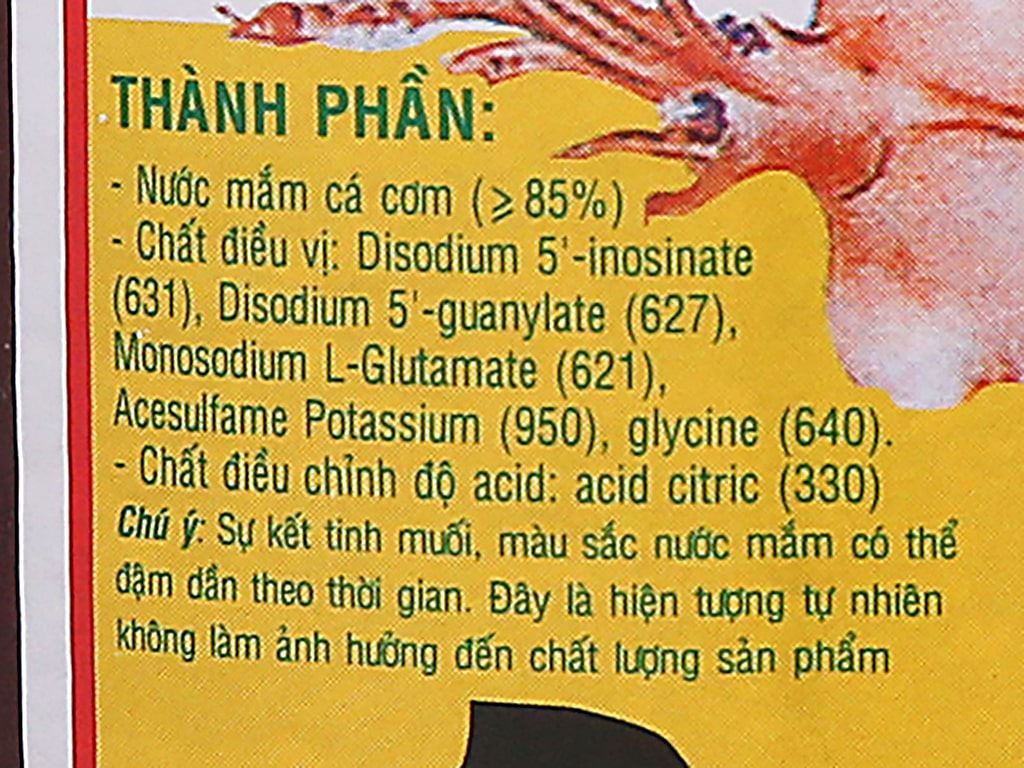 Nước mắm cá cơm siêu hạng Hưng Thịnh 35 độ đạm chai 620ml 4