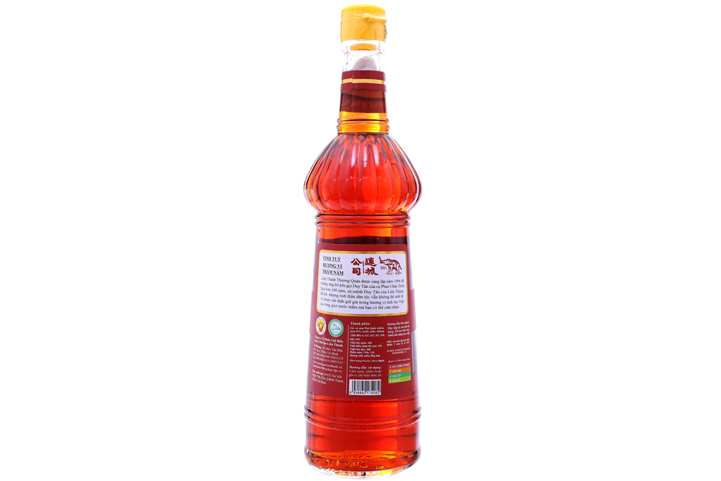 Nước mắm Liên Thành nhãn vàng 600ml