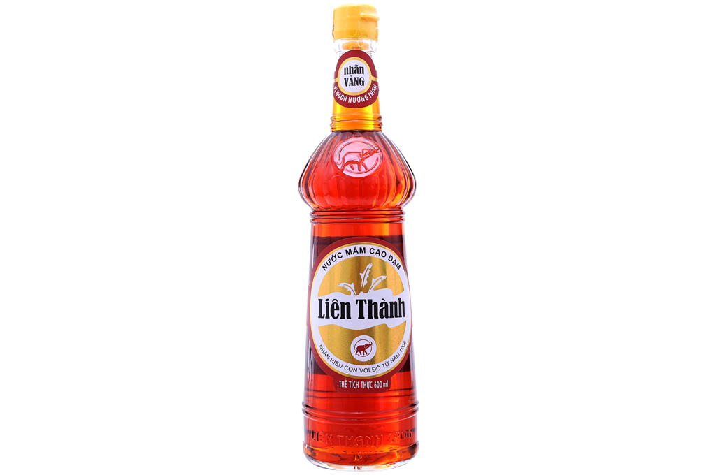 Nước mắm Liên Thành nhãn vàng 600ml