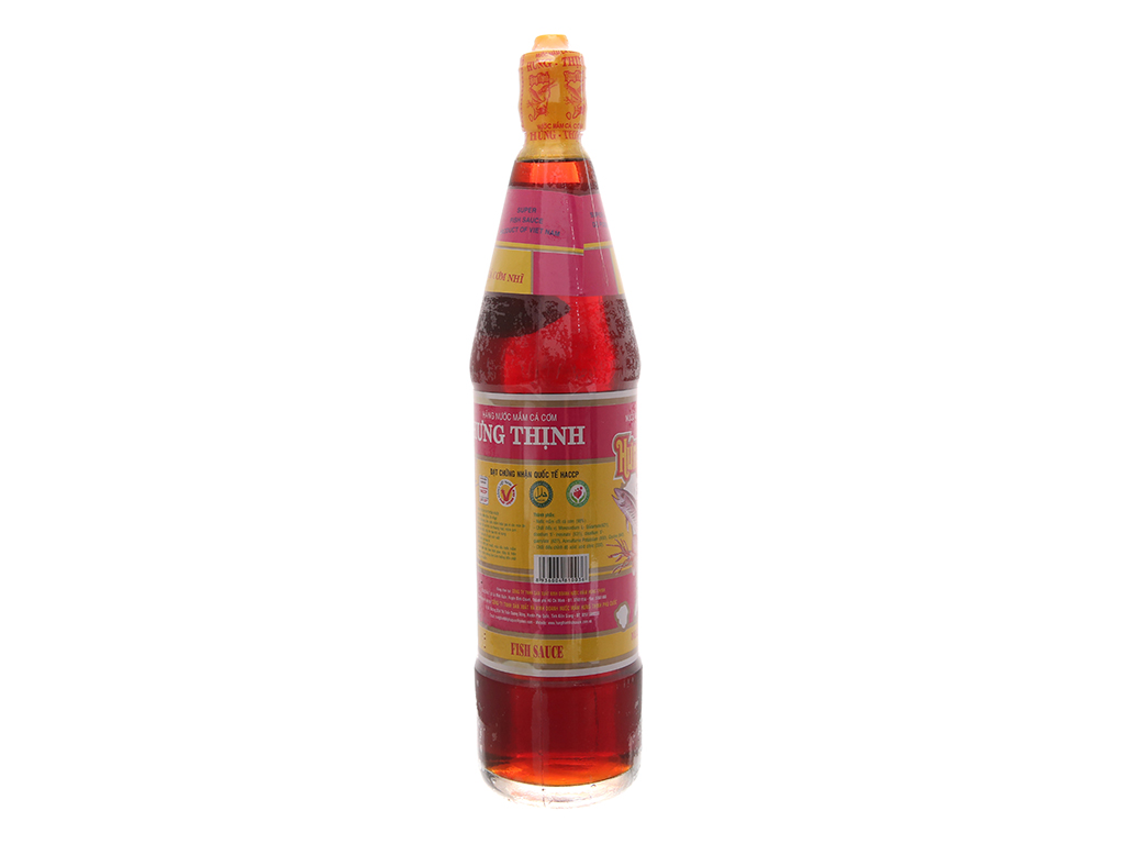 Nước mắm nhĩ hảo hạng Hưng Thịnh 38 độ đạm chai 750ml 3