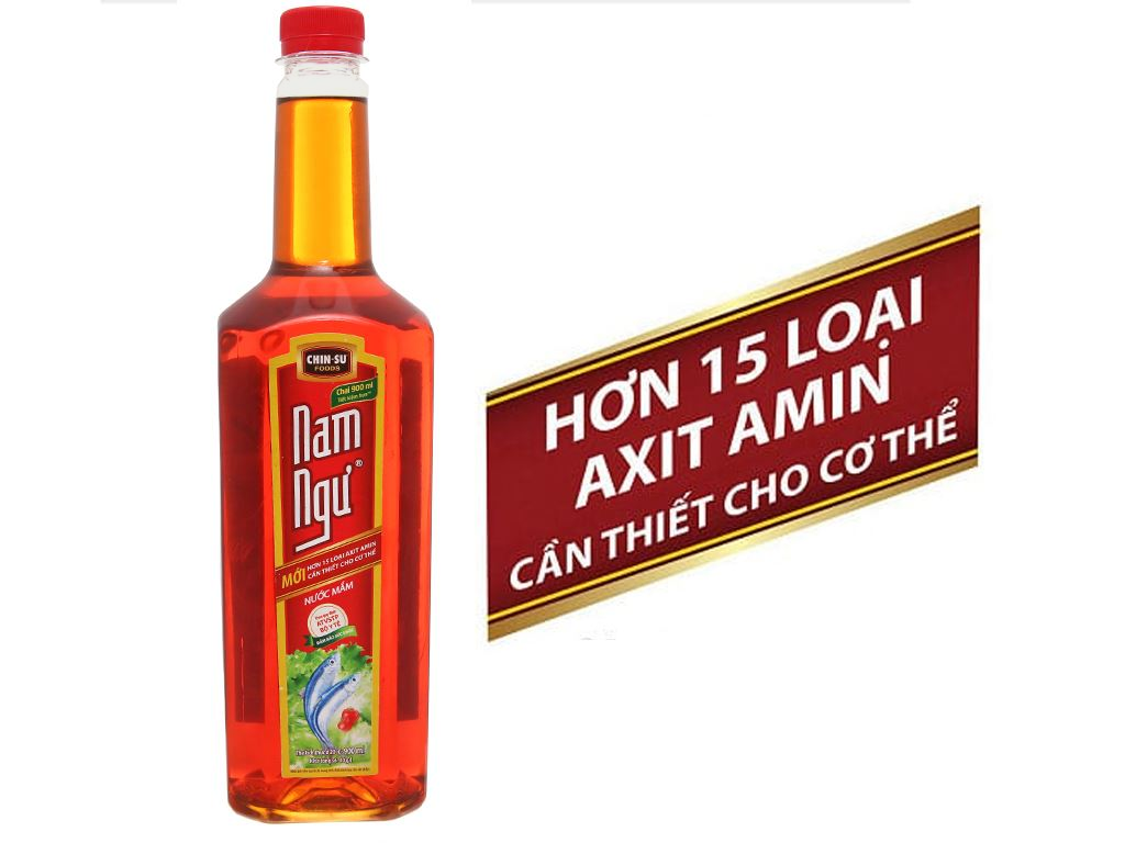 Nước mắm Nam Ngư 10 độ đạm chai 900ml 2
