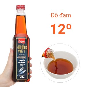 Nước mắm Hương Việt Cholimex 12 độ đạm chai 500ml